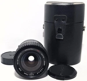 Vtg ProSpec MC Auto Zoom 35-70mm f/3.5-4.5 Canon FD Mount Lens Made in Korea - Picture 1 of 7