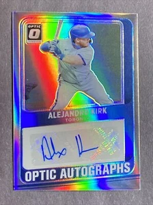2021 Panini Donruss Optic Autographs Holo AUTO Alejandro Kirk Toronto Blue Jays - Picture 1 of 2