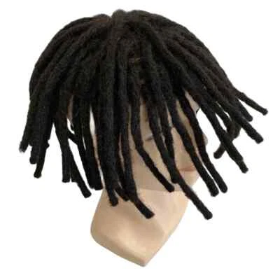 Dreadlocks Full Lace Toupee for Black Men - Image 1 of 4