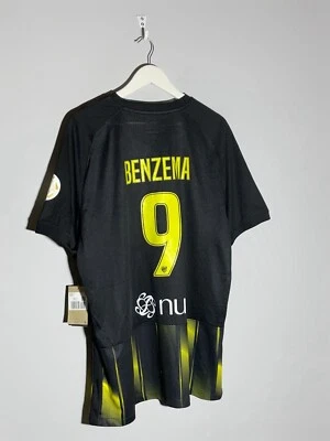 Camiseta de fútbol #9 Benzema Al-Ittihad Nike 2023/24 visitante nueva con etiquetas  Foto 1 de 4