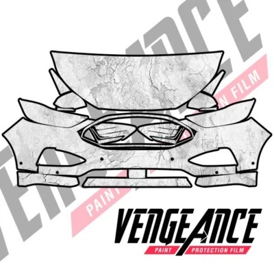 Ford Edge SE 2019, SEL, ST película de protección de pintura precortada frontal sujetador transparente PPF Foto 1 de 4