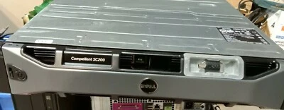 Dell Compellent SC200 with 12 x 600Gb  Sas 6Gbps 3.5" HDD 2 controllers,2 PSU, - Image 1 of 3