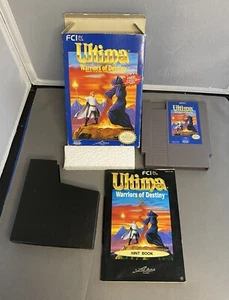 Ultima Warriors of Destiny NES Video Game with Box And Manual  NES Vintage! - Picture 1 of 24