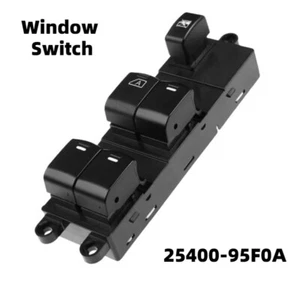 2540095F0A Power Window Switch Front Left For Nissan Sunny Almera 25400-95F0A - Picture 1 of 4