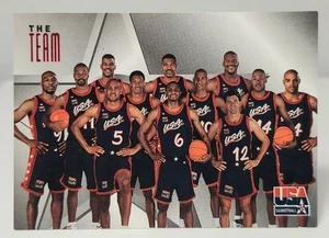 Juego completo de 14 cartas de baloncesto Skybox Team USA 1996 Shaq Pippen Hill Hakeem - Imagen 1 de 14