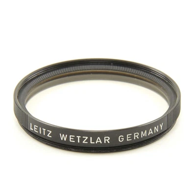 LEITZ E39 UVA FILTER BLACK 13131 #4138 - Image 1 of 2