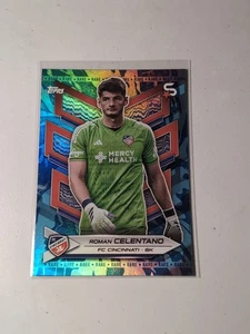 2024 Topps MLS Superstars Roman Celentano #161 Rare Blue Parallel - Picture 1 of 2