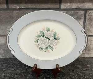Vtg 11” Sheraton Oval Serving Platter by Harmony House Fine China Sears #3250 - Picture 1 of 5