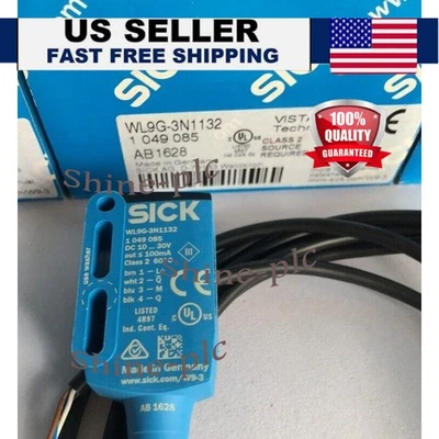 US FREE TAX   Sick WL9G-3N1132 WL9G3N1132 1049085 Photoelectric  Original Stock - Image 1 of 4