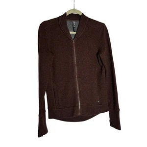 Mountain Hardwear Wool Blend Full Zip Sweater Jacket Size Mens Small - Picture 1 of 11