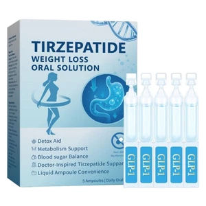 Tirzepatide GLP-1 Liquid, Natural Body Care Drops, GLP-1 Supplement - Picture 1 of 11