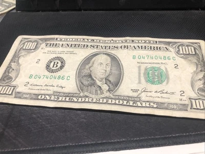 Rare Old 1985 100$ Bill - Image 1 of 3