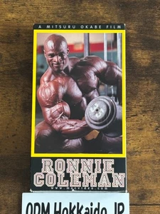 Ronnie Coleman VHS 1998 Mitsuru Okabe Bodybuilding Metroflex Gym Rare NM - Picture 1 of 14