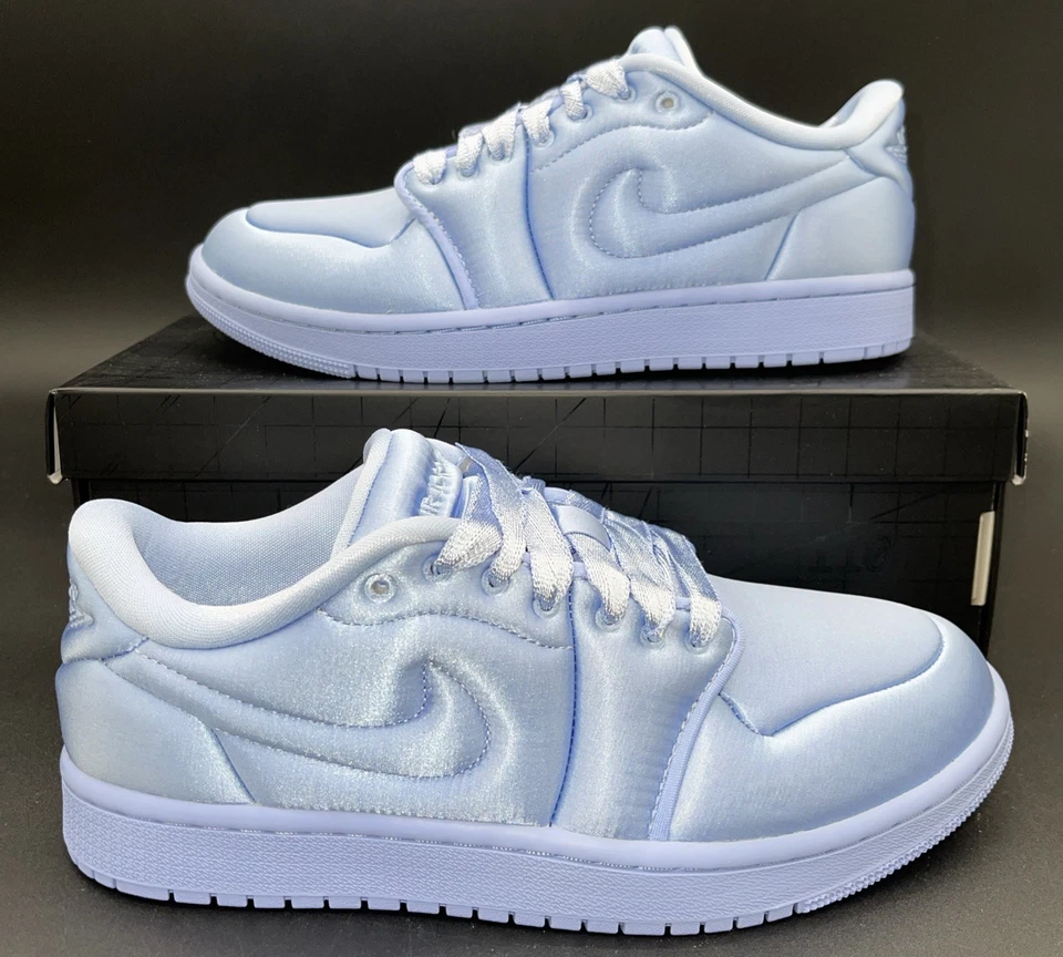 Talla 7.5 - Air Jordan 1 Método de Hacer Aluminio Bajo Satinado W Foto 1 de 4