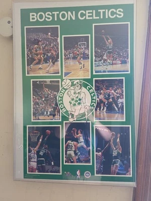 1987 Starline Boston Celtics Larry Bird Poster 24 X 36 Poster Perfect Condition  - Image 1 of 4