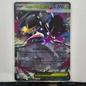 Pokemon TCG Mega Evolution #094/132 Mega Mawile ex Holo English - Picture 1 of 2