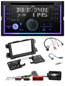 JVC Lenkrad USB 2DIN DAB Bluetooth CD Autoradio für Mazda 6 CX5 2013-2015 schwar - Bild 1 von 11