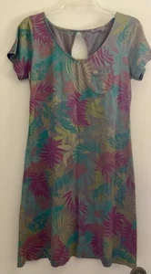 Abito T-Shirt Fresh Produce Stampa Floreale Tropicale Linea A - Taglia 16S - Foto 1 di 6