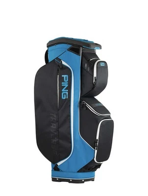 ***New***Ping 2025 Traverse Blue/Black 14-Way Cart Bag - Image 1 of 4