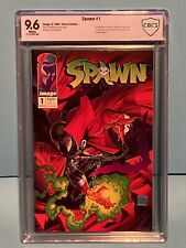 IMAGE COMICS SPAWN #1! 1992 CBCS GRADED 9.6! NM+! NEW MOVIE COMING IN 2025!