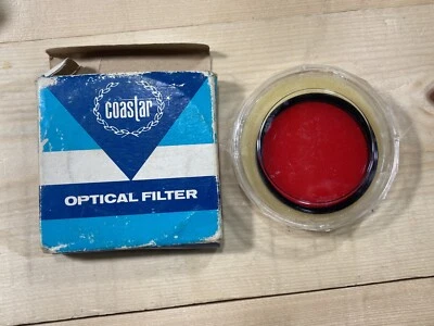 Vintage 55mm Red Filter R2 Coastar with original box for Infrared film Japan - Image 1 of 4