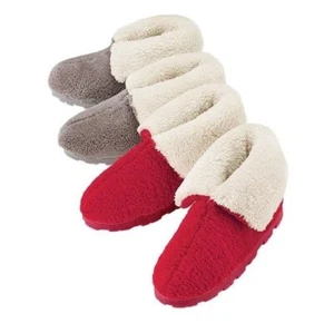 Ladies or Men's Indoor Outdoor Sherpa XXL Slippers - Size 13-14 - RED ONLY - Picture 1 of 1