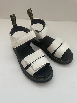 Dr. Martens Doc Girls Klaire J Slingback Sandals US 3 Youth White - Image 1 of 4
