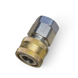 VHC4-4F Parker Snap-Tite Coupling Half Terex 9241980 , Quick Disconnect 1/4-18 - Picture 1 of 2