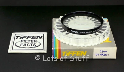 Tiffen 72mm UV Haze-1 Filter With Case, Paperwork and Box - Image 1 of 3