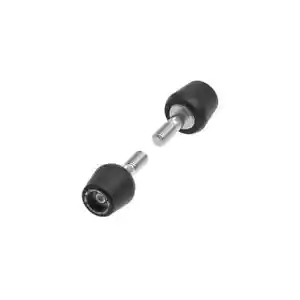 SUZUKI GSXR1000 & R 2017-2022 Black Handlebar End Weights by Evotech Performance - Bild 1 von 1