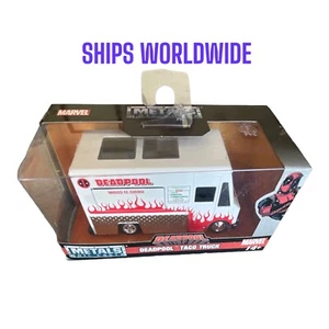 Jada Marvel Deadpool Taco Truck 1:24 Diecast Model Brand New - Picture 1 of 7