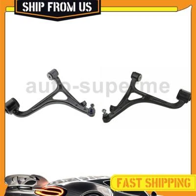 前下完整控制臂 2 件 适用于 2006 2007 梅赛德斯-奔驰 C280 3.0L — 第 1/4 张图片