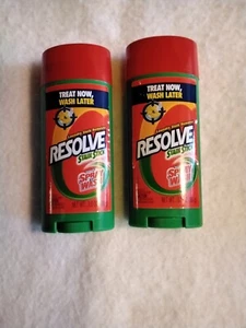 Spray N Wash Resolve Stain Stick (2) Laundry Stain Remover Discontinued HTF - Picture 1 of 8