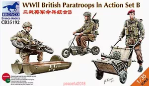 Juego en acción de paracaidistas británicos Bronco CB35192 1/35 Segunda Guerra Mundial B - Imagen 1 de 1