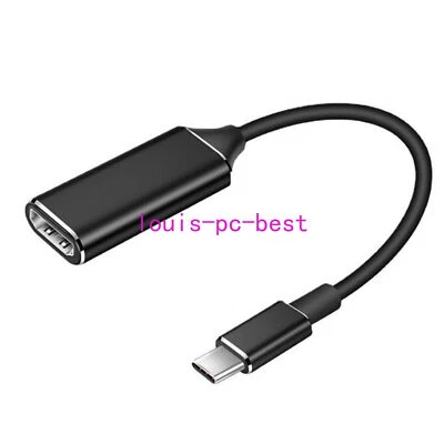 USB 3.1 Cable Type-C to HDMI Adapter Phone Laptop Tablet To TV Moniter Connecter - Image 1 of 4
