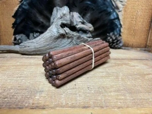 Bundle of 25- Rosewood  5/16"   Turkey  Call Striker Dowels Pre- Rounded - Picture 1 of 1