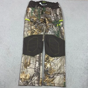 Under Armour Pants Mens Large Scent Control ColdGear Hunting Realtree Xtra Camo - Picture 1 of 18