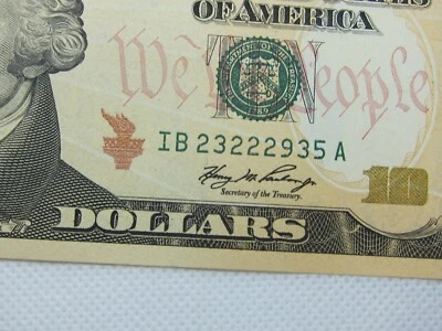 2006 $10 FRN #IB23222935A Uncirculated - Image 1 of 4