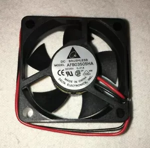 Delta AFB035050HA DC 5V 0.21A 2-Wire CPU Cooler Cooling Brushless Fan - Picture 1 of 2