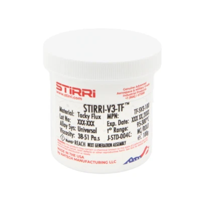 2x STIRRI-V3-TF Universal No-Clean Solder Flux 100g - 2-Pack