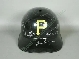 2013 Jamestown Jammers Team signierter Baseballhelm NYPL Pittsburgh Pirates NR - Bild 1 von 6