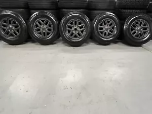 17" (5) 2024 JEEP OEM WRANGLER GLADIATOR WHEELS AND TIRES BRAND NEW TAKE OFFS. - Picture 1 of 18