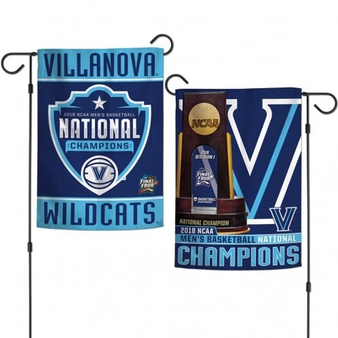 Villanova Wildcats 2018 Men's Basketball National Champions Garden Flag Cover