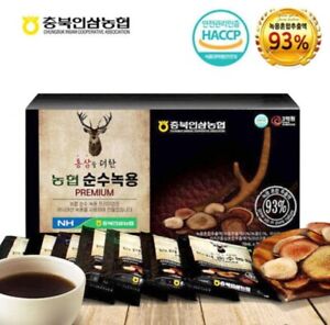 Korean Premium Deer Antler Velvet Red Ginseng Extract Health Drink NH DHL SHIP