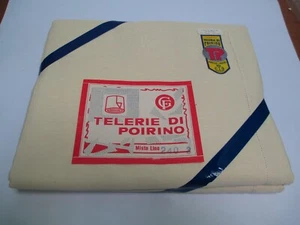 Antico lenzuolo misto Lino Tipo canapa 240x300 nuovo - Foto 1 di 3