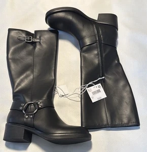 Botas de moto negras para mujer 8 American Eagle - Imagen 1 de 5