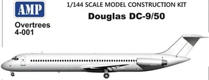 AMP OvT-4-001 Douglas Dc-9 /50 Plastic model aircraft 1/144 - Picture 1 of 2