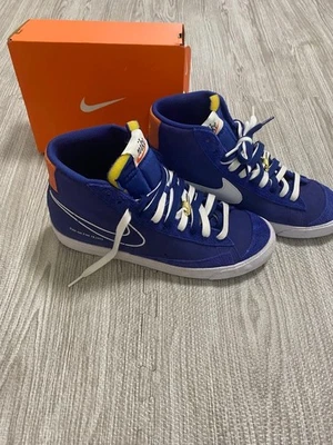 Men 10.0US Sneaker Nike Blazer Mid Deep Royal Blue Dc3433-400 - Image 1 of 4