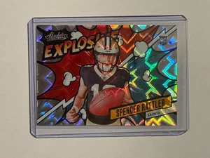 2024 Panini Absolute - Explosive Spencer Rattler #EX-SRR (RC) - Picture 1 of 2