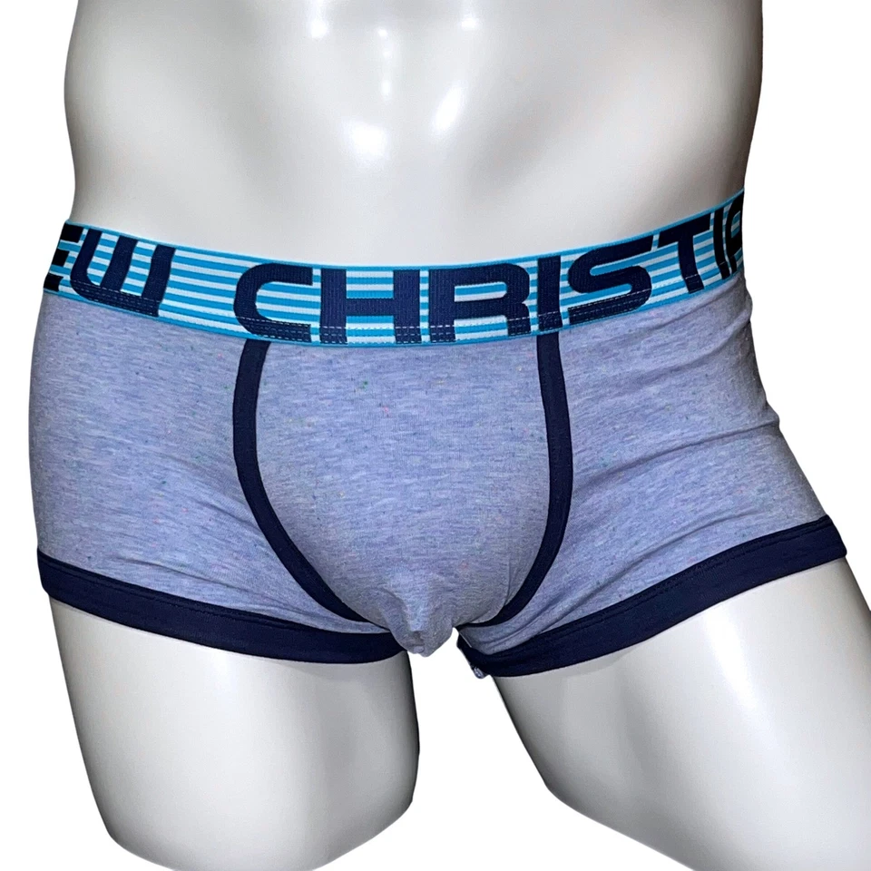 Andrew Christian Almost Naked Element Boxer Azul Talla S (28-31) #92707 Nuevo con Etiquetas Foto 1 de 4